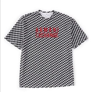 Armani Exchange Check Short-Sleeve Tee